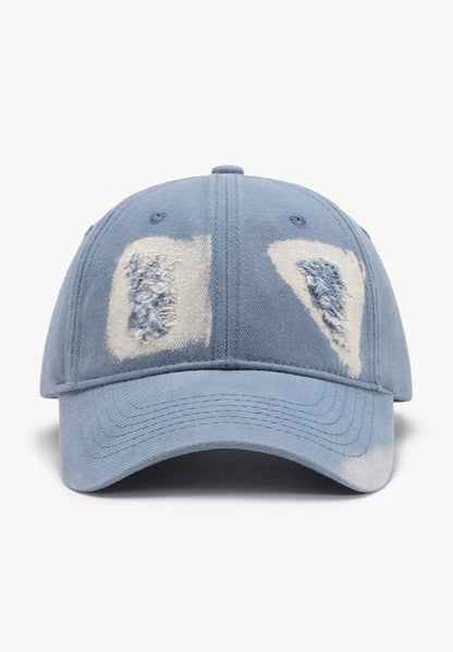 Distressed Cotton Baseball Cap