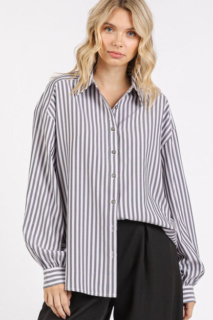 Striped Long Sleeve Shirt