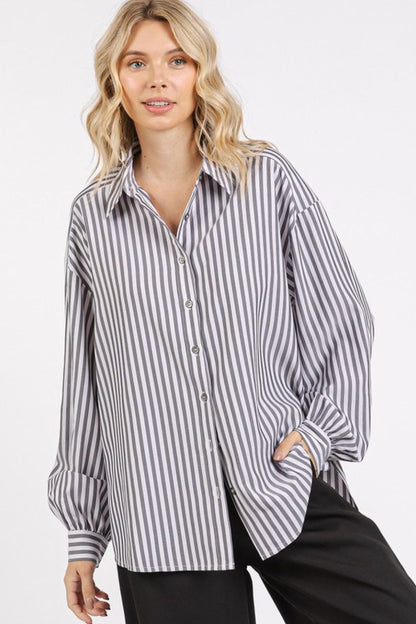 Striped Long Sleeve Shirt