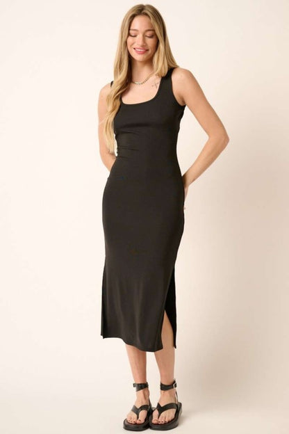 Side Slit Tank Dress