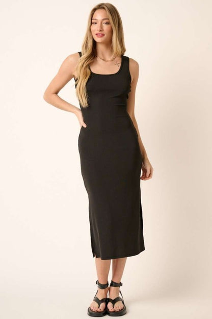 Side Slit Tank Dress