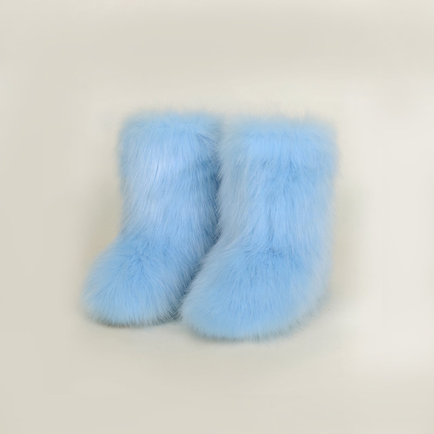 Fuzzy Platform Boots