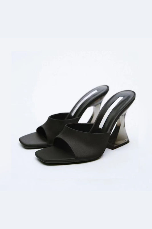 Open Toe High Heel Shoes